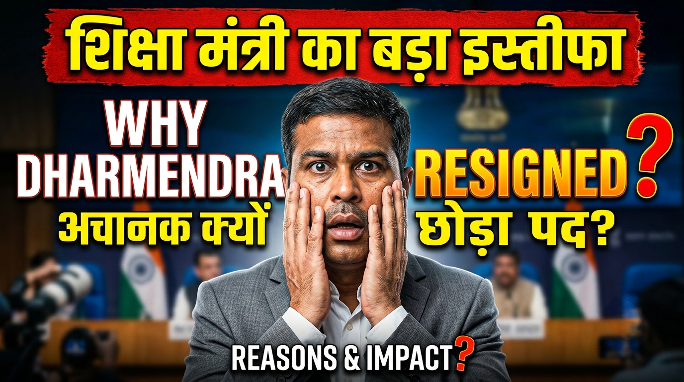 Education Minister Resignation: Why Did Dharmendra Pradhan Step Down?