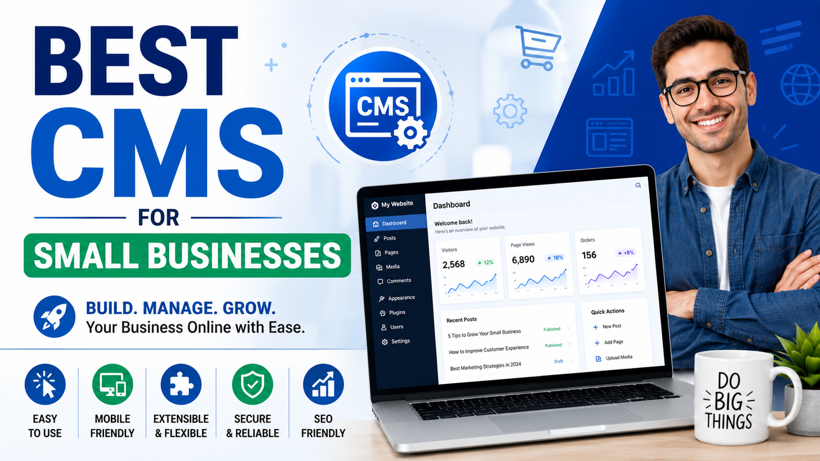 Best CMS for Small Businesses