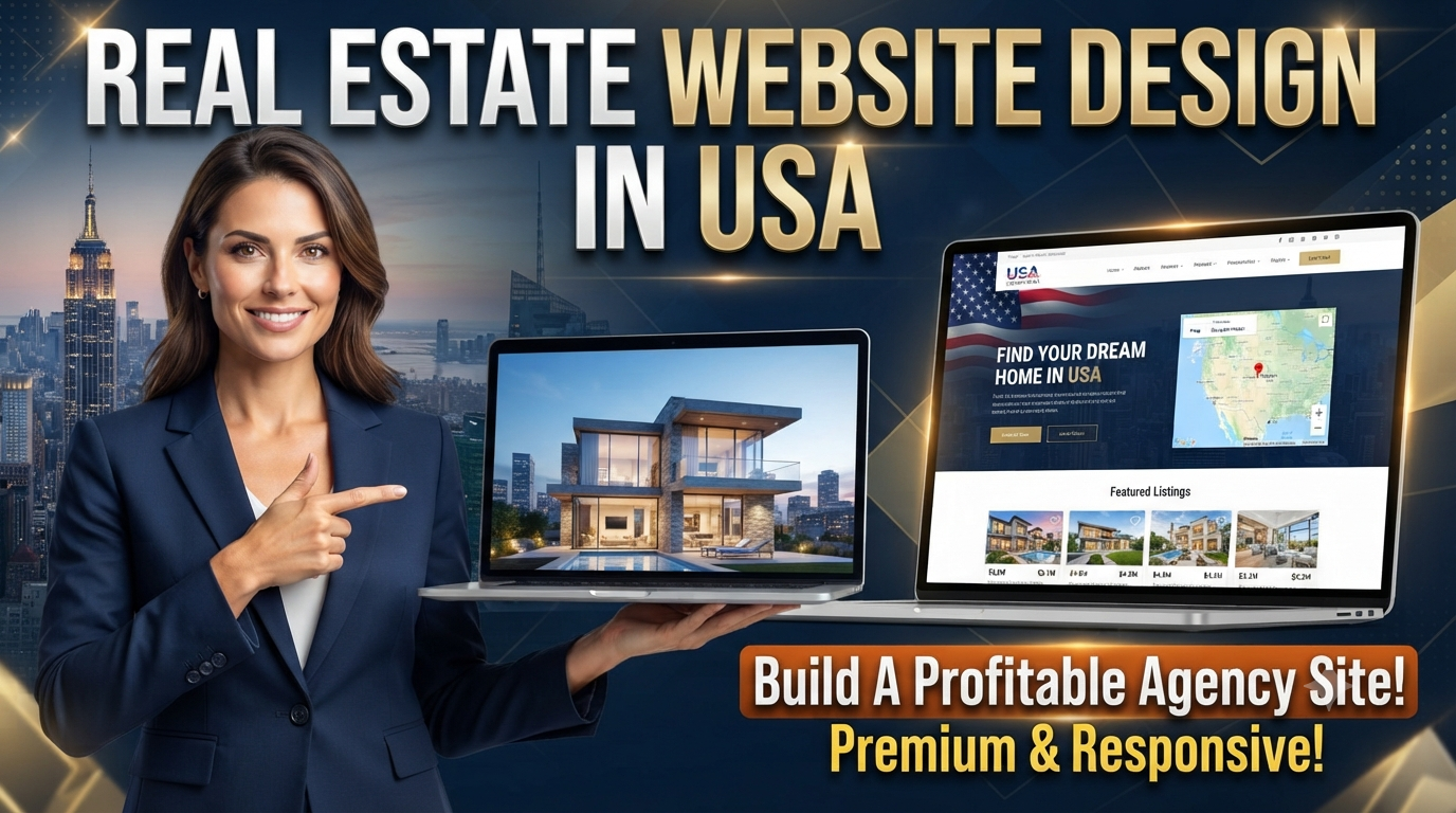 Real Estate Website Design in USA | Custom & Modern Websites