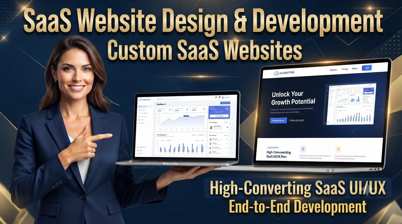 SaaS Website Design & Development | Custom SaaS Websites